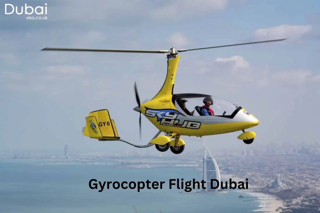 Gyrocopter flights in Dubai